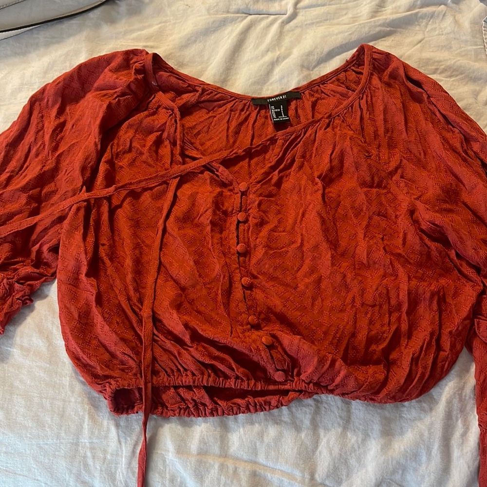 Forever21 cropped cute top